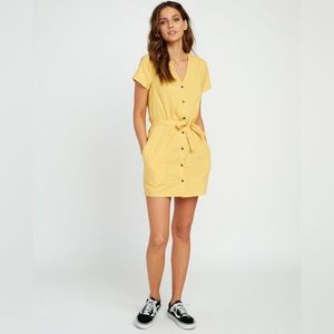 RVCA | Landed Button Up Dress, VGUC, Size S